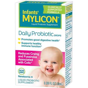 imageInfants Mylicon Daily Probiotic Drops for Colic and Fussiness 8mL 21 Daily DosesProbiotic Colic Drops